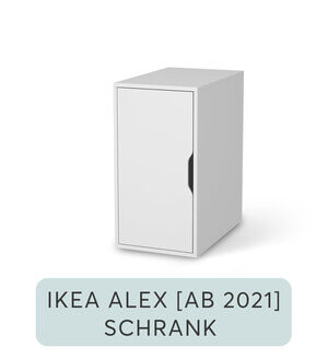 Möbelfolie IKEA Alex Schrank - ab 2021