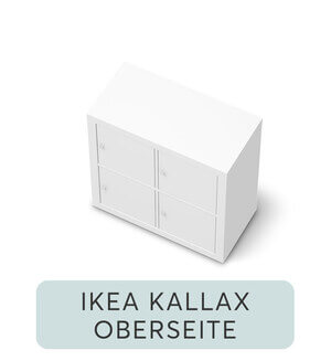 Möbelfolie IKEA Kallax Regal [oben]