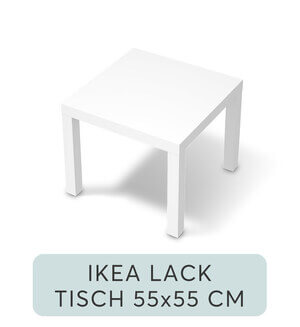 Möbelfolie IKEA Lack Tisch 55x55 cm