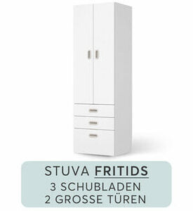 Möbelfolie IKEA Stuva / Fritids kombiniert - 3 Schubladen & 2 große Türen