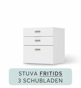 Möbelfolie IKEA Stuva / Fritids Kommode 3 Schubladen