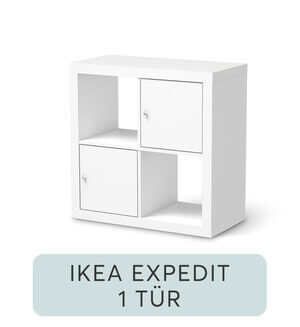 Möbelfolie IKEA Expedit Regal - 1 Tür