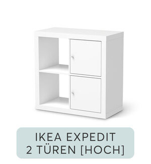 Möbelfolie IKEA Expedit Regal - 2 Türen (hoch)