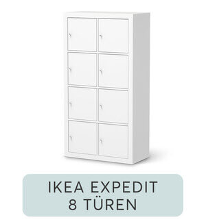 Möbelfolie IKEA Expedit Regal - 8 Türen