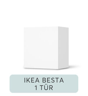 Möbelfolie IKEA Besta Regal - 1 Tür