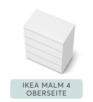 Möbelfolie IKEA Malm Kommode 4 Schubladen [oben]