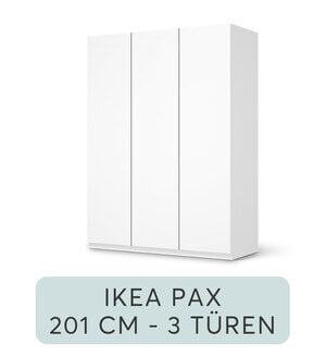 Möbelfolie IKEA PAX Schrank 201 cm - 3 Türen