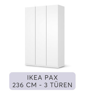 Möbelfolie IKEA PAX Schrank 236 cm - 3 Türen