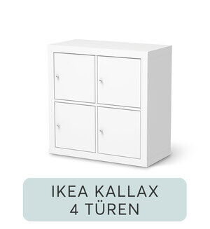 Möbelfolie IKEA Kallax Regal - 4 Türen