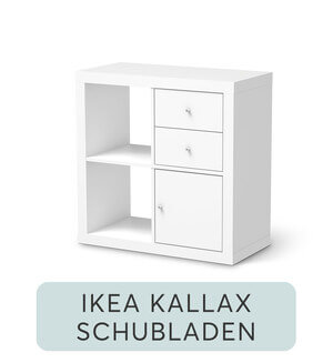 Möbelfolie IKEA Kallax Regal - Schubladen