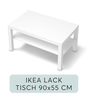 Möbelfolie IKEA Lack Tisch 90x55 cm