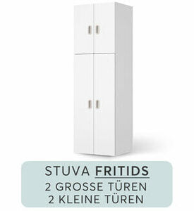 Möbelfolie IKEA Stuva / Fritids kombiniert - 2 grosse & kleine Türen