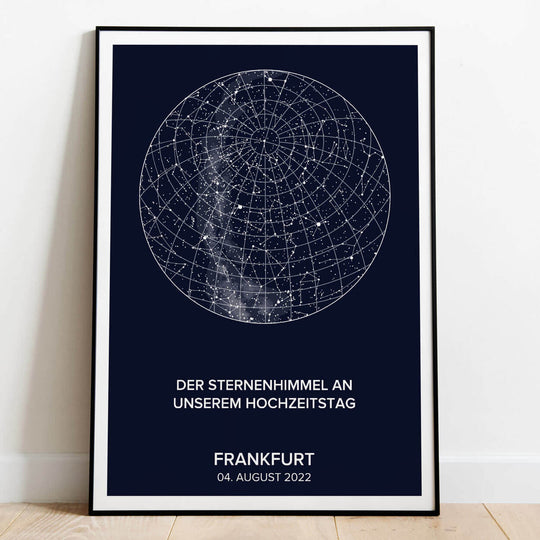 Sternenhimmel CREATISTO Poster Designer Geschenkidee