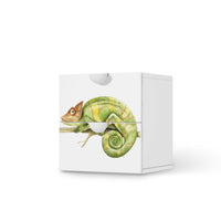 Klebefolie für Möbel Chameleon - IKEA Smastad Kommode - 2 Schubladen  - weiss