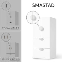 Vergleich IKEA Stuva Smastad - Braungrau Light