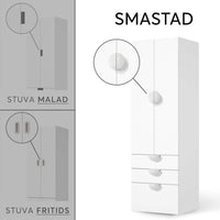 Vergleich IKEA Stuva Smastad - Braungrau Light