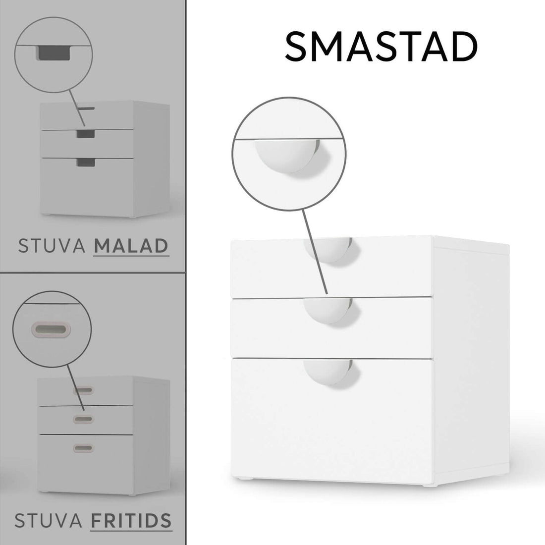 Vergleich IKEA Stuva Smastad - Kick it