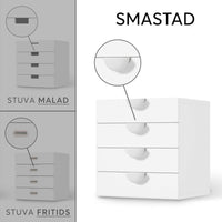 Vergleich IKEA Stuva Smastad - Flieder Light