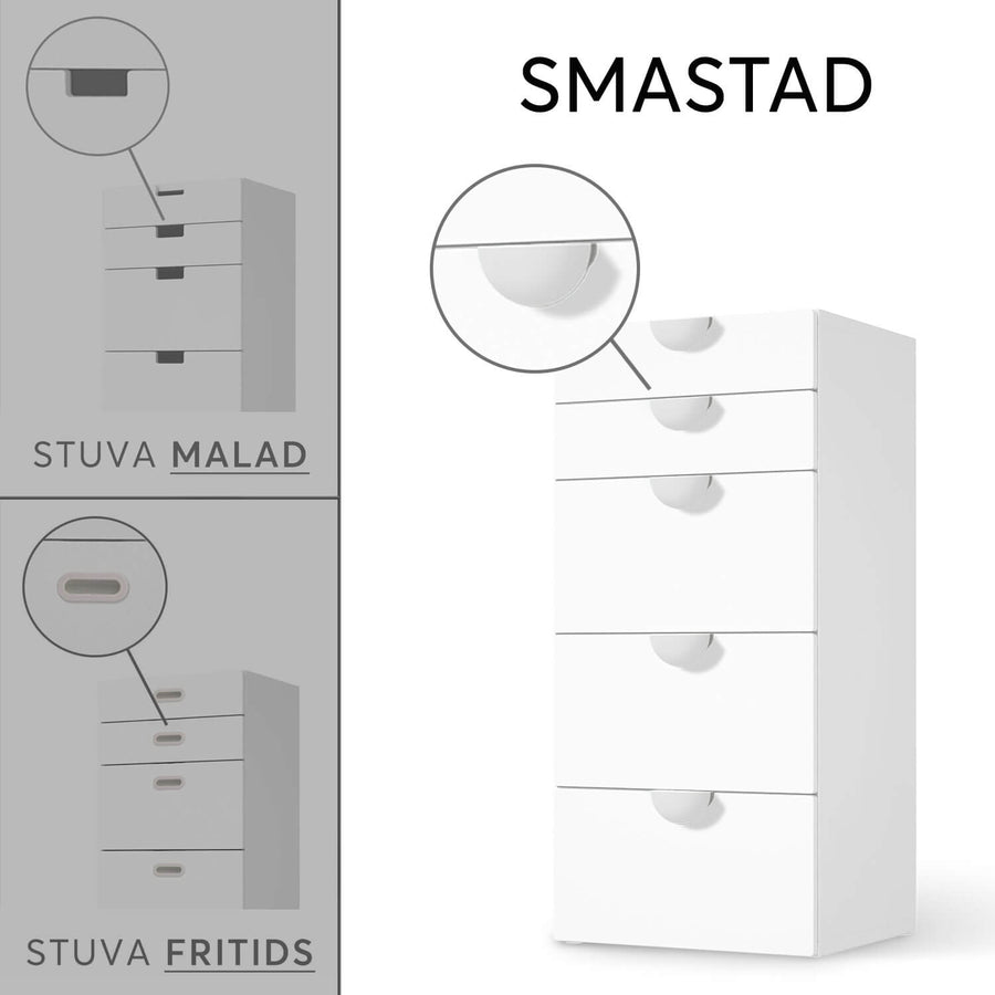 Vergleich IKEA Stuva Smastad - Blaugrau Light