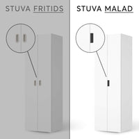 Vergleich IKEA Stuva Malad / Fritids - Gelbe Zacken