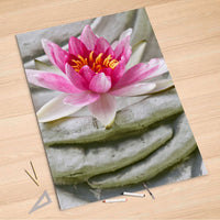 Folienbogen Flower Buddha - 100x150 cm