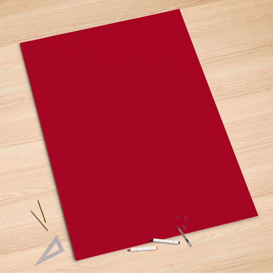 Folienbogen Rot Dark - 100x150 cm