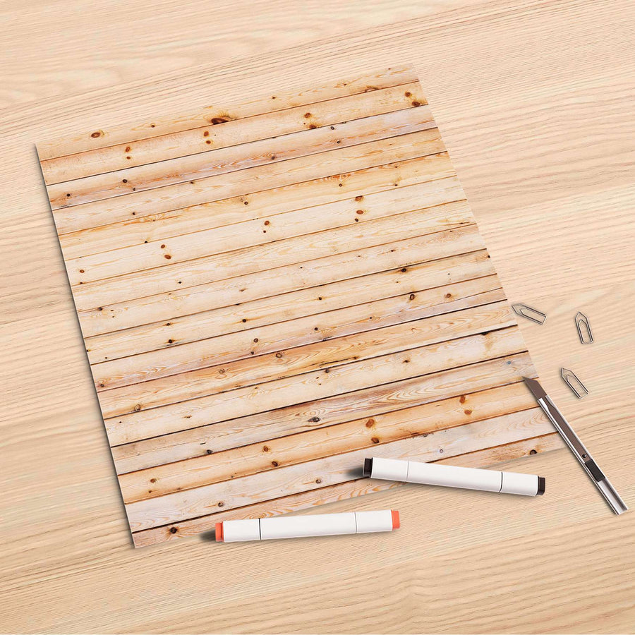 Folienbogen Bright Planks - 30x30 cm