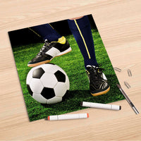 Folienbogen Fussballstar - 30x30 cm