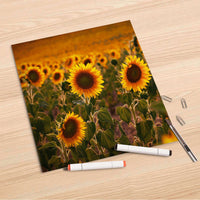 Folienbogen Sunflowers - 30x30 cm