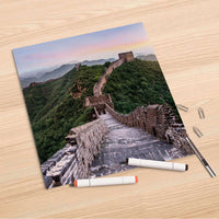 Folienbogen The Great Wall - 30x30 cm