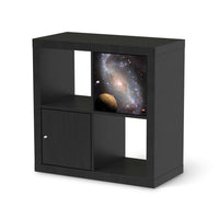 Klebefolie Milky Way - IKEA Expedit Regal Tür einzeln - schwarz