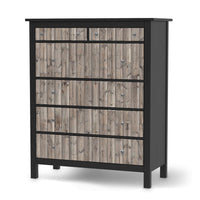 Klebefolie Dark washed - IKEA Hemnes Kommode 6 Schubladen - schwarz