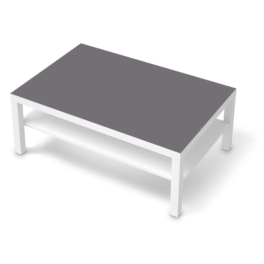 Klebefolie Grau Light - IKEA Lack Tisch 118x78 cm - weiss