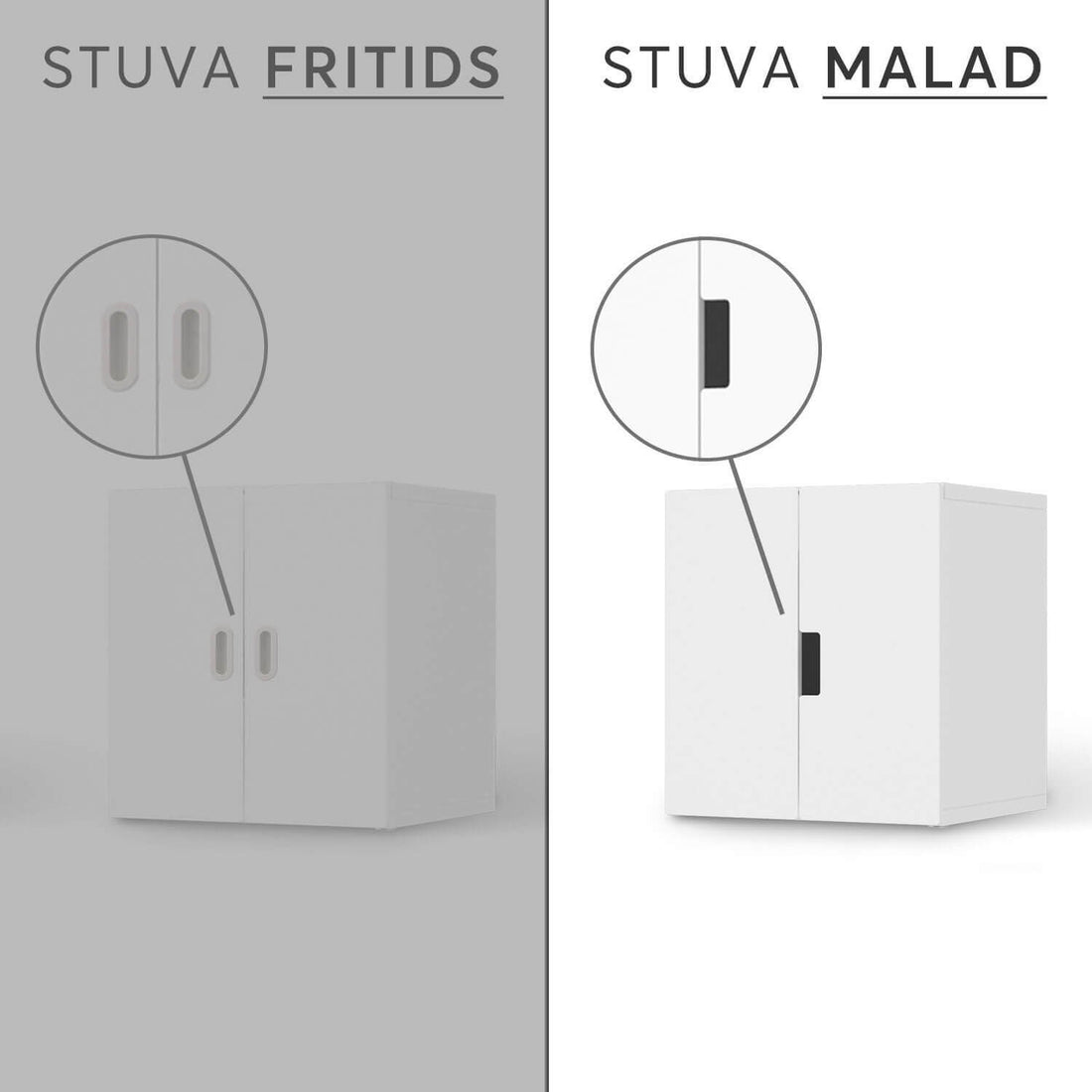 Vergleich IKEA Stuva Malad / Fritids - Seaside