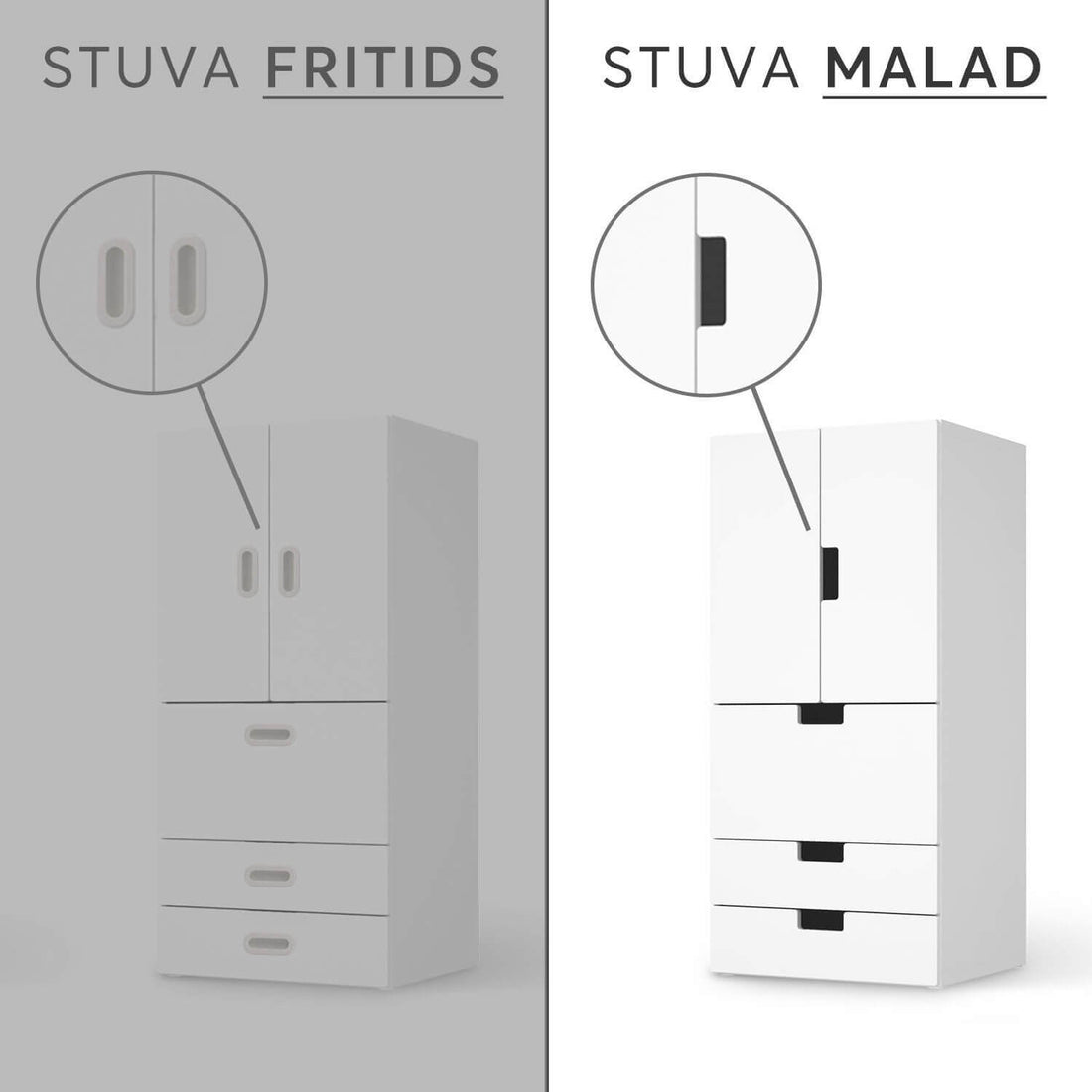 Vergleich IKEA Stuva Malad / Fritids - Goal