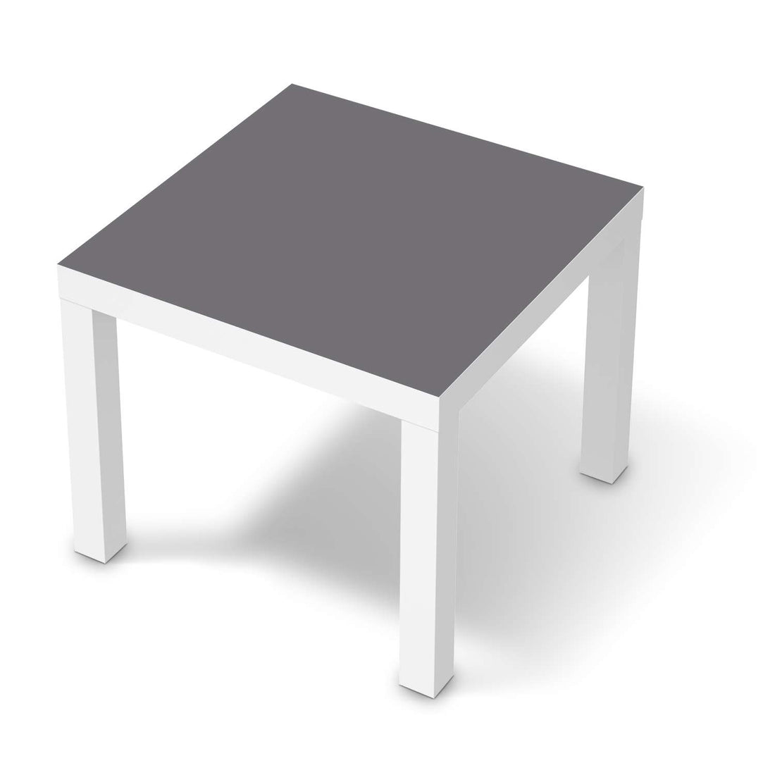 Möbelfolie für den Lack Tisch 55x55 cm (IKEA) - Grau Light – creatisto