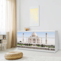 Möbelfolie Taj Mahal - IKEA Malm Kommode 6 Schubladen (breit) - Schlafzimmer